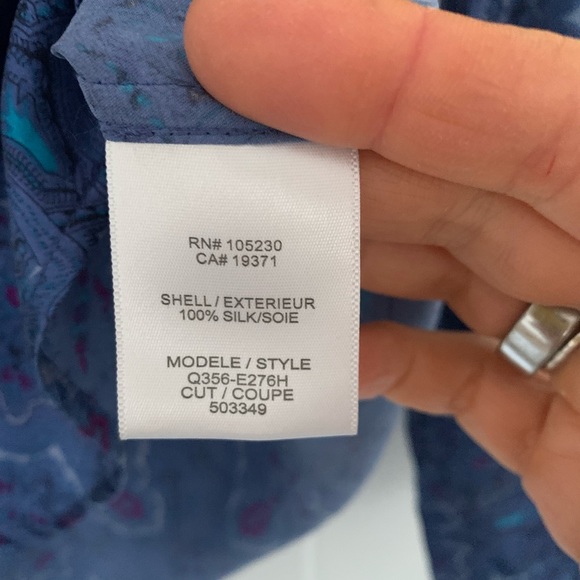 Silk top in mint condition - Picture 4 of 4